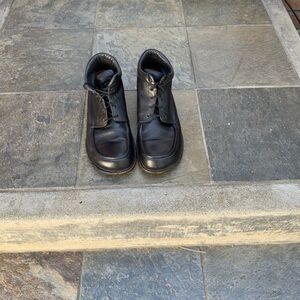Footprints by Birkenstock Black Leather Shoes